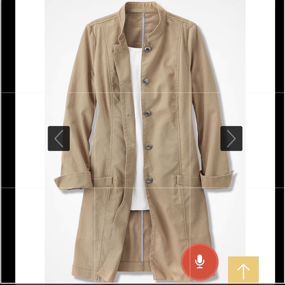 Denim Trench Coat/Duster